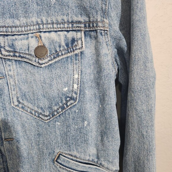 Old Navy Denim Jean Jacket Womens Small - Picture 3 of 14